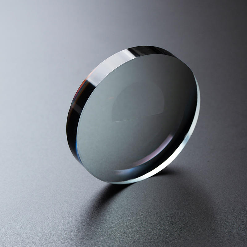 SF 1.56,1.591PC صورة رمادية،بني أزرق مقطوع UV420 قمة مستديرة،قمة مسطحة،ثنائي البؤرة غير مرئي UC،HC،HMC،SHMC